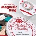 Calendrier de l'Avent magnétique avec des Napolitains de Lindt, calendrier de l'Avent publicidad