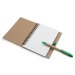 Carnet A6 avec stylo bille - Fab Europe, carnet recyclé publicidad