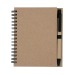 Carnet A6 avec stylo bille - Fab Europe, carnet recyclé publicidad