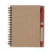 Carnet A6 avec stylo bille - Fab Europe, carnet recyclé publicidad