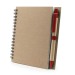 Carnet A6 avec stylo bille - Fab Europe, carnet recyclé publicidad