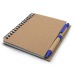 Carnet A6 avec stylo bille - Fab Europe, carnet recyclé publicidad