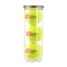 Tube de 3 balles de tennis personnalisées - Logo sur balles seules regalo de empresa
