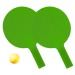 Kit de tennis avec balle en mousse, raquettes de plage ou beach tennis publicidad