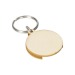 Porte-clés en copeaux de bois Rond regalo de empresa