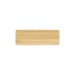 Badge en bambou, badge publicidad
