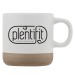 Terra - Tasse en céramique à base d'argile de 350ml Sérigraphie, Tasse publicidad