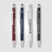 Bolígrafo de metal cromado Orbit Spinner con stylus Colour Jet regalo de empresa