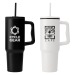 1180ml gobelet en acier inoxydable recyclé à double paroi avec paille Sérigraphie regalo de empresa