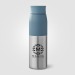 Bouteille Borealis à couvercle à torsion en acier inoxydable recyclé - 650 ml Colour Jet, Nouveauté publicidad