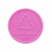 Jeton en chewing-gums recyclés, jeton publicidad