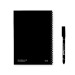 INFINITEBOOK RAYADO A5. Infinitebook con tapa blanda y 15 páginas rayadas para pizarra blanca, cuaderno publicidad
