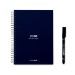 KIT DE INICIO INFINITE PLANNER A5. El set incluye una agenda infinita, un kit de limpieza, un rotulador y un soporte para rotuladores. regalo de empresa