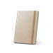DICKINSON. Bloc-notes A5 en papier de canne à sucre 88 % avec pages lignées, cahier publicidad