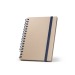 PROUST. Cahier A5 avec anneaux et papier de canne à sucre avec pages lignées, cahier publicidad