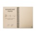 PROUST. Cuaderno A5 con anillas y papel de caña con páginas rayadas, cuaderno publicidad