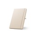 ANNE. Cahier A5 en 100% rPET avec pages lignées, cahier publicidad