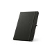 ANNE. Cahier A5 en 100% rPET avec pages lignées, cahier publicidad
