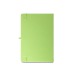 ANNE. Cahier A5 en 100% rPET avec pages lignées, cahier publicidad