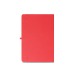 ANNE. Cahier A5 en 100% rPET avec pages lignées, cahier publicidad