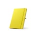 ANNE. Cahier A5 en 100% rPET avec pages lignées, cahier publicidad