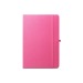ANNE. Cahier A5 en 100% rPET avec pages lignées, cahier publicidad