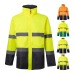 VL THEMIS. Parka bicolor de 190 g/m² 100% poliéster con revestimiento de PU. regalo de empresa