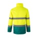 VL THEMIS. Parka bicolor de 190 g/m² 100% poliéster con revestimiento de PU., Parka publicidad
