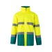 VL THEMIS GRANDE. Parka bicolor de 190 g/m² en 100% poliéster con acabado PU., Parka publicidad