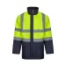VL JUNO. Parka 4 en 1 bicolor de 180 g/m² en 100% poliéster con acabado PU. regalo de empresa
