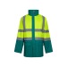 VL JUNO. Parka 4 en 1 bicolor de 180 g/m² en 100% poliéster con acabado PU., Parka publicidad