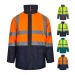 VL JUNO LARGE. Parka 4 en 1 bicolore 180g/m², en polyester 100% avec finition PU regalo de empresa