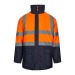 VL JUNO LARGE. Parka 4 en 1 bicolore 180g/m², en polyester 100% avec finition PU, Parka publicidad