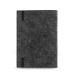 BALDWIN Cuaderno A5 con cubierta de fieltro reciclado 100% rPET y páginas rayadas. regalo de empresa