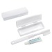 Set de voyage pour soins dentaires, brosse à dents et dentifrice publicidad