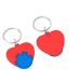 1 llavero "corazón regalo de empresa