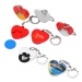 Porte-clés jeton 1€ coeur regalo de empresa