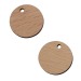 Jeton 1 euro en bois, jeton publicidad