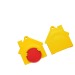 Porte-clés jeton 1€ Maison, jeton publicidad