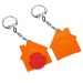 Porte-clés jeton 1€ Maison, jeton publicidad