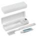 Set de voyage pour soins dentaires duo, brosse à dents et dentifrice publicidad