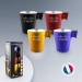 Set de 4 tasses en verre trempé 80ml regalo de empresa