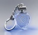 Llavero corazón luminoso azul regalo de empresa