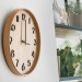 Reloj de pared de madera, reloj y reloj de pared publicidad