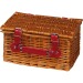 Cesta de picnic, cesta de mimbre publicidad