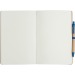 Cuaderno A5 con bolígrafos, cuaderno reciclado publicidad
