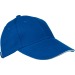 Casquette '6 Panel' 'Sandwich' 'heavy-brushed', Casquette - les meilleures ventes -  publicidad