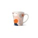 Mug céramique évasé avec impression photo en sublimation, mug avec impression photo quadri publicidad