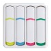 Juego de resaltadores 4 pcs. 110 mm, Marcador publicidad