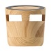 Altavoz de madera con cargador inalámbrico regalo de empresa